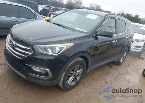 2017 Hyundai Santa Fe Sport 2.4L из США, поврежденный, VIN 5XYZUDLBXHG413596